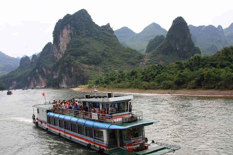 554-Guilin,fiume Li,14 luglio 2014.JPG